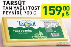 TARIM KREDİ TARSÜT TAM YAĞLI TOST PEYNİRİ 700 G TARIM KREDİ TARSÜT TAM YAĞLI TOST PEYNİRİ 700 G